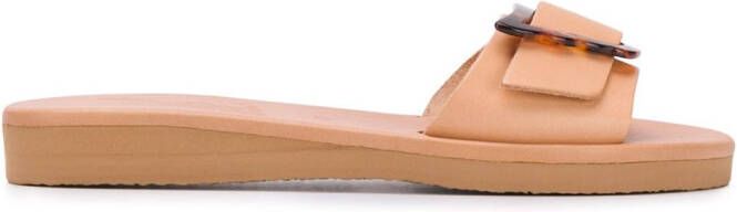 Ancient Greek Sandals Aglaia slides Neutrals