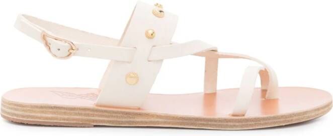 Ancient Greek Sandals Alethea Bee leather sandals Neutrals
