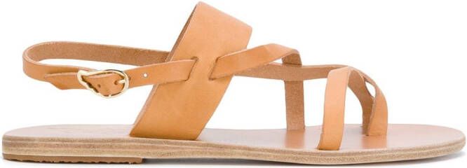 Ancient Greek Sandals Alethea flat sandals Neutrals