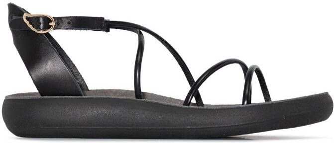 Ancient Greek Sandals Anastasia strappy sandals Black