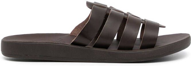 Ancient Greek Sandals Apollonas leather sandals Brown