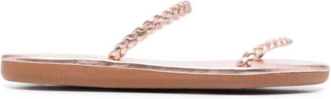 Ancient Greek Sandals Aprilia braid-strap sandals Pink