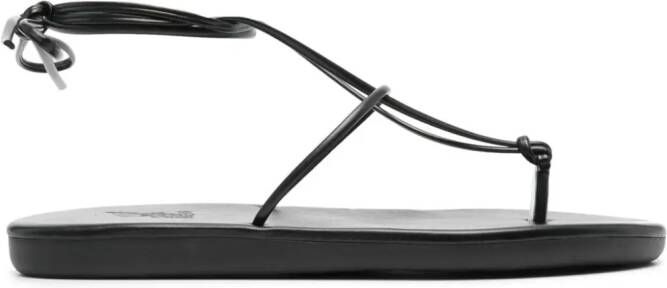 Ancient Greek Sandals Chordi sandals Black