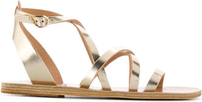 Ancient Greek Sandals Delia Vachetta sandals Gold