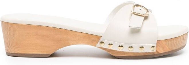 Ancient Greek Sandals Eco Nappa clogs White
