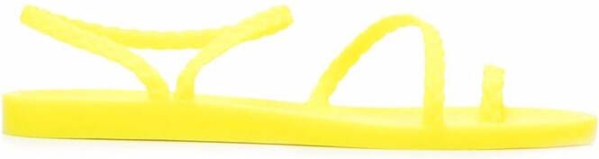 Ancient Greek Sandals Eleftheria braided-strap sandals Yellow