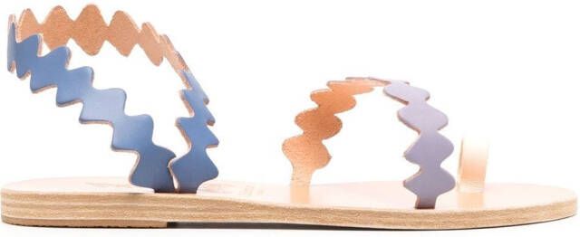 Ancient Greek Sandals Eleftheria Onda sandals Blue