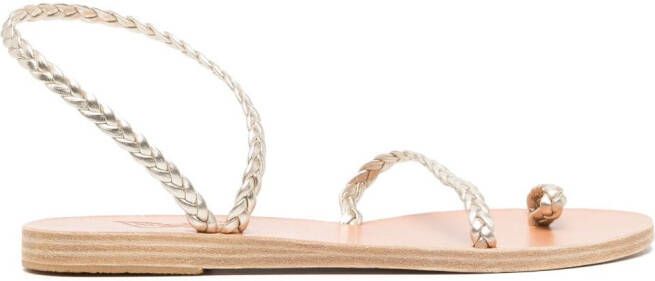 Ancient Greek Sandals Eleftheria open-toe sandals Gold