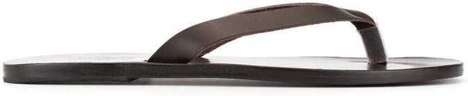 Ancient Greek Sandals Hero flip flops Brown