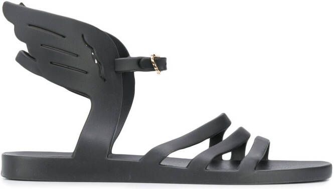 Ancient Greek Sandals Ikaria jelly sandals Black