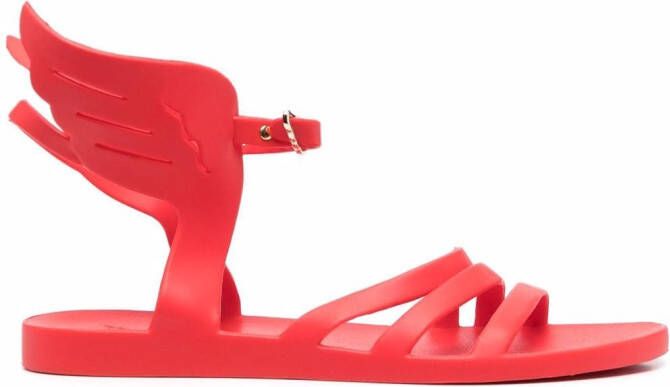 Ancient Greek Sandals Ikaria jelly sandals Red