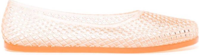 Ancient Greek Sandals Iro jelly ballerina shoes NUDE LIGHT ORANGE