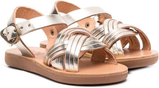 ANCIENT GREEK SANDALS KIDS Electra open-toe sandals Gold