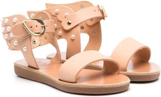 ANCIENT GREEK SANDALS KIDS Ikaria open-toe sandals Neutrals