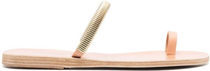 Ancient Greek Sandals Konaki toe-strap sandals Neutrals