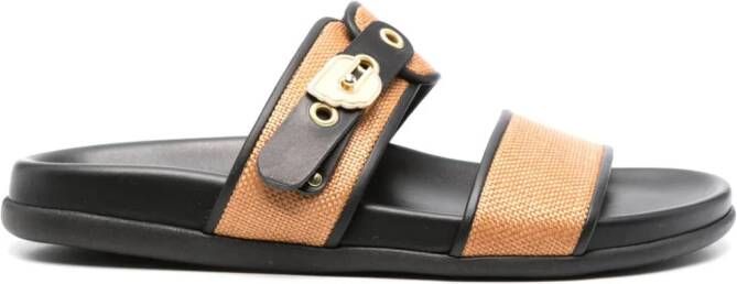 Ancient Greek Sandals Latria flat sandals Neutrals