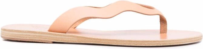 Ancient Greek Sandals leather flip flops Neutrals