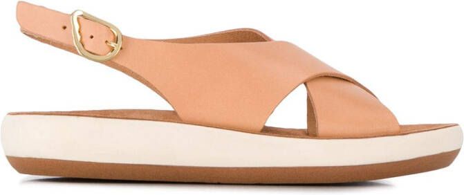 Ancient Greek Sandals Maria platform sandals Neutrals