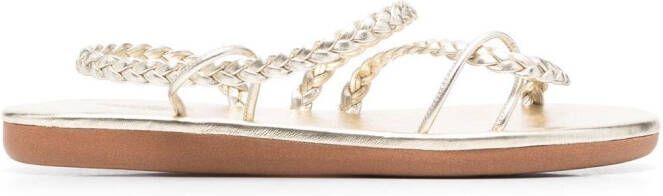 Ancient Greek Sandals Maya open-toe strap sandals Gold