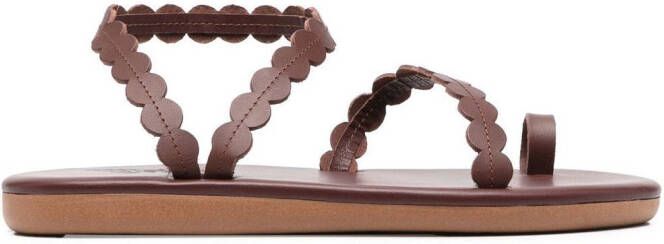 Ancient Greek Sandals multi-strap leather sandals Brown