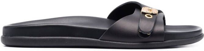 Ancient Greek Sandals Odi open-toe slides Black