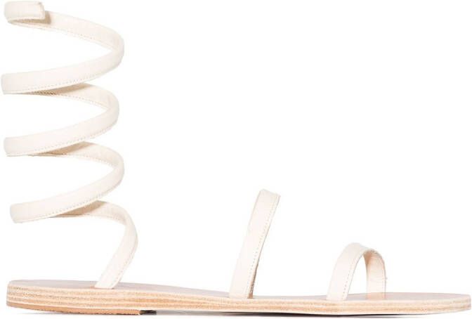 Ancient Greek Sandals Ofis ankle-wrap sandals Neutrals