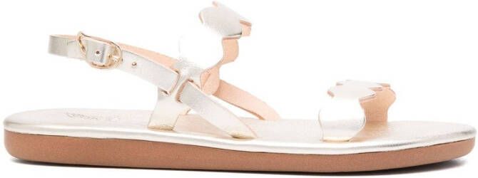 Ancient Greek Sandals open-toe slingback sandals Gold