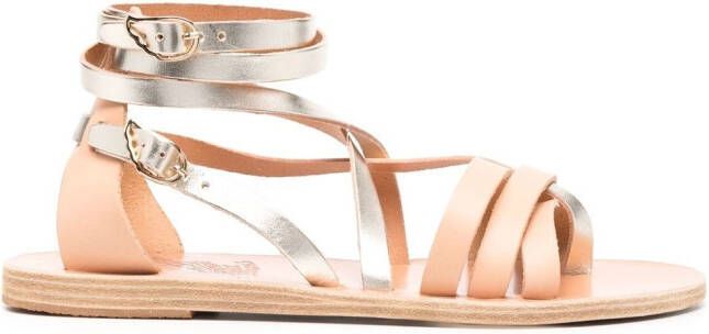Ancient Greek Sandals Satira ankle-strap sandals Neutrals