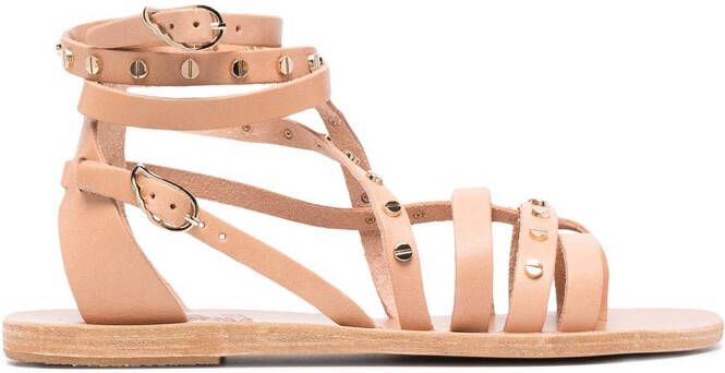 Ancient Greek Sandals Satira Nails flat sandals Neutrals