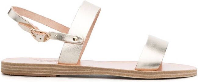 Ancient Greek Sandals slingback open-toe sandals Gold