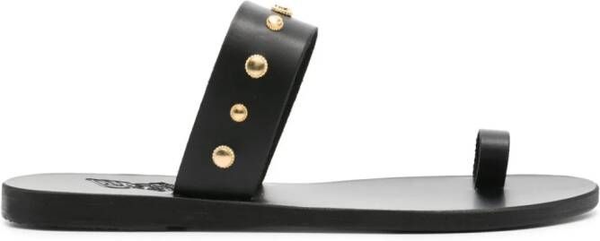 Ancient Greek Sandals Thalia Bee toe-strap sandals Black