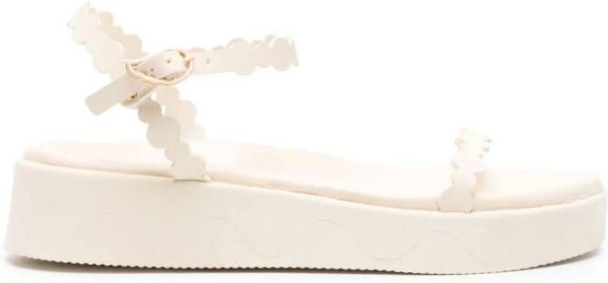 Ancient Greek Sandals Toxo flatform sandals Neutrals