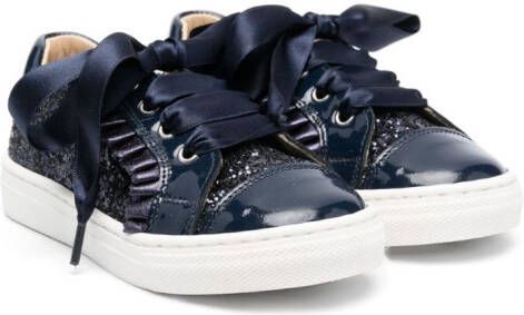 ANDANINES glitter sneakers Blue