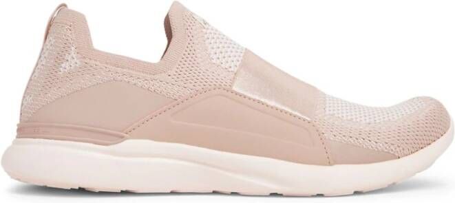 APL: ATHLETIC PROPULSION LABS TechLoom Bliss mesh-panelling sneakers Pink