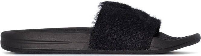 APL: ATHLETIC PROPULSION LABS TechLoom slip-on slides Black