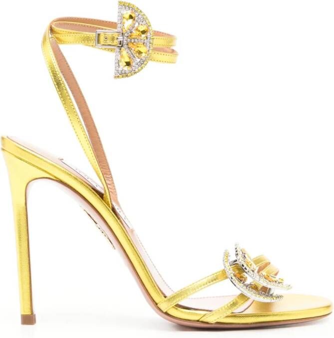 Aquazzura Gin Tonic 15mm sandals Yellow