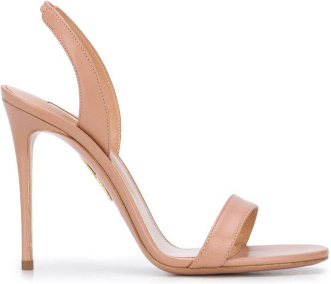Aquazzura So Nude 105mm sandals Pink