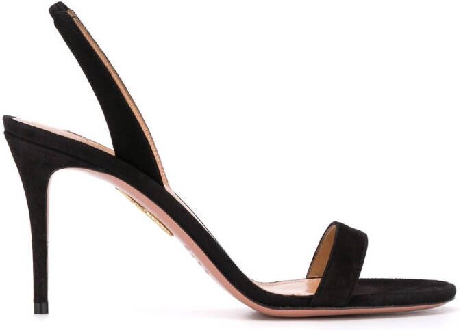 Aquazzura So Nude mid-heel sandals Black