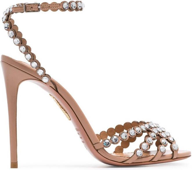 Aquazzura 105mm Tequila sandals Pink