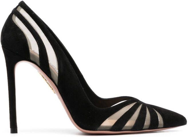 Aquazzura The Spy 105mm pumps Black