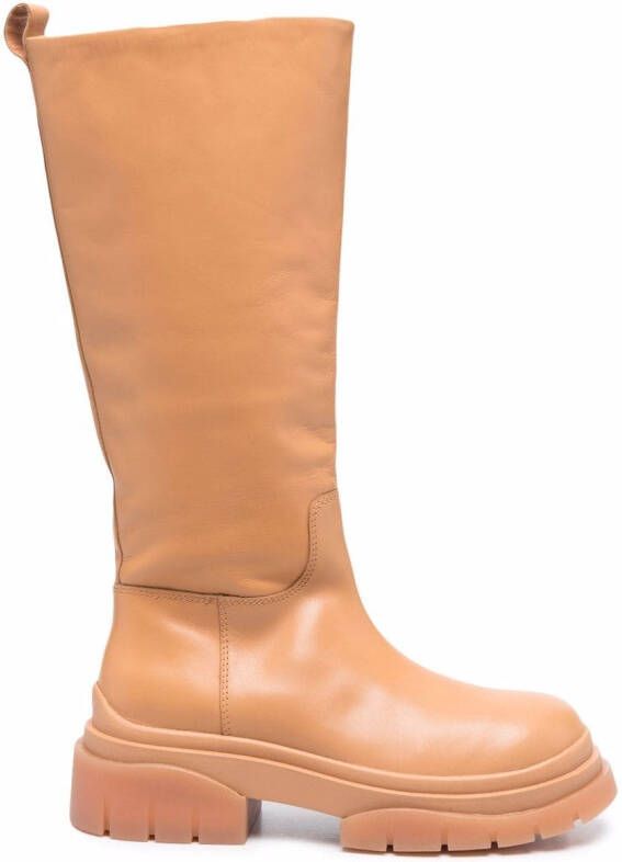 Ash Mustang leather boots Neutrals