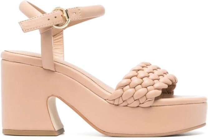 Ash Oak 90mm sandals Neutrals