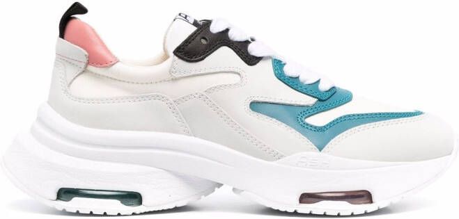 Ash Octapus leather sneakers White