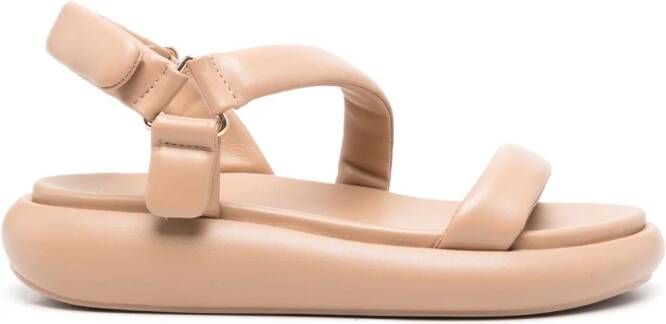 Ash Vanessa 50mm leather sandals Neutrals