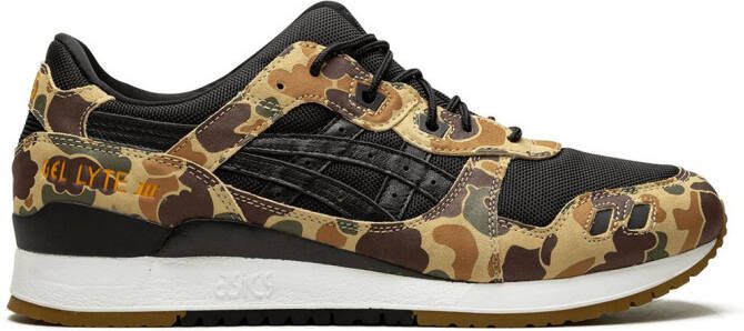 ASICS x Atmos Gel-Lyte 3 "Duck Camo" sneakers Brown - Picture 4
