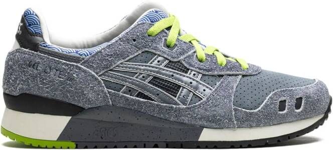 ASICS GEL-LYTE™ III "Nice Kicks Castlerock Castelrock Navy Lime" sneakers Blue - Picture 2