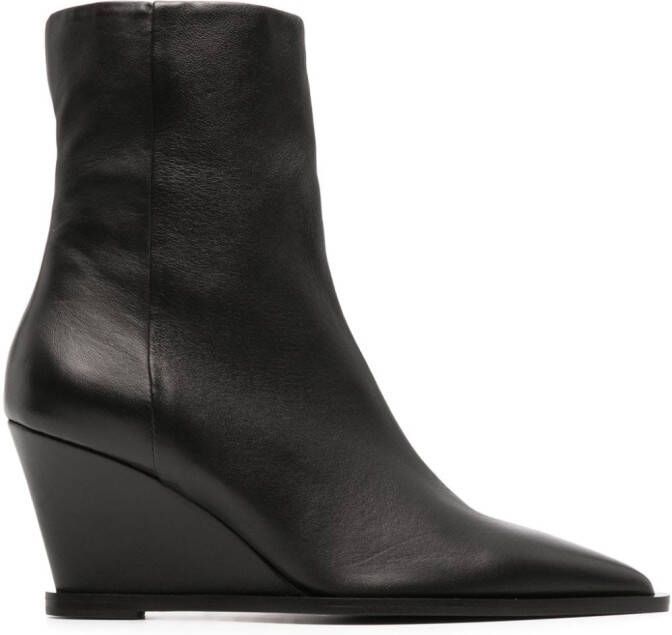 ATP Atelier Pratella 76mm leather boots Black