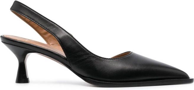 ATP Atelier slingback pointed-toe pumps Black