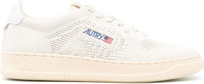 Autry Easeknit lace-up sneakers White