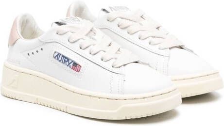 Autry Kids logo-patch low-top sneakers White